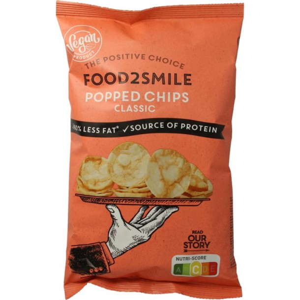 Food2Smile Popped chips classic (90 Gram)