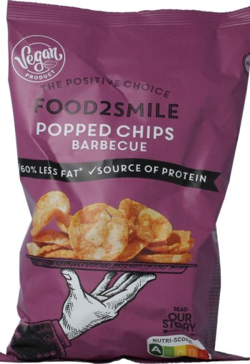 Food2Smile Popped chips barbecue (90 Gram)