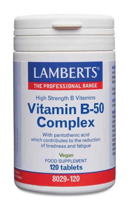 Lamberts Vitamine B50 complex (120 Tabletten)