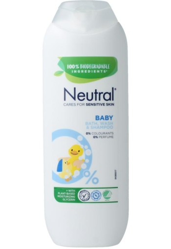 Neutral Baby wasgel/shampoo 2 in 1 (250 Milliliter)