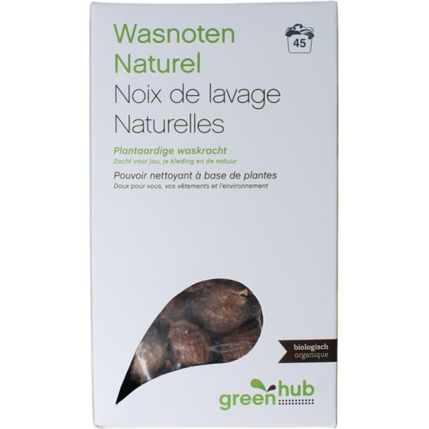 Greenhub Wasnoten met waszakje katoen (200 Gram)