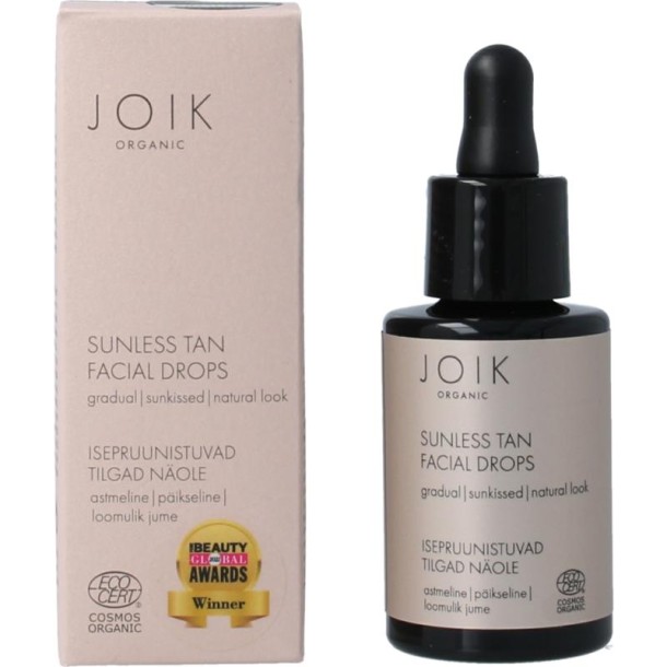 Joik Sunless tan facial drops (30 Milliliter)