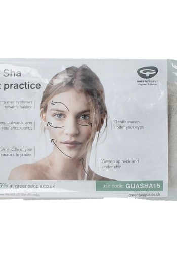 Green People Branded jade gua sha (80 Gram)