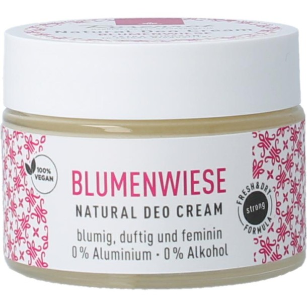 Rosenrot Solid deo creme flower meadow (50 Gram)