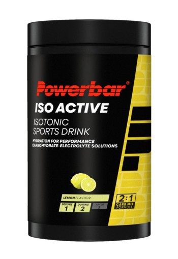 Powerbar Isoactive lemon (600 Gram)