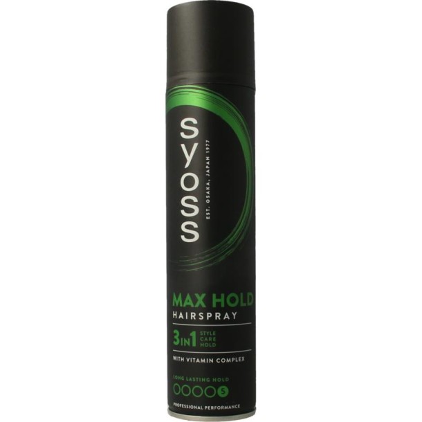 Syoss Hairspray max hold 300 Milliliter