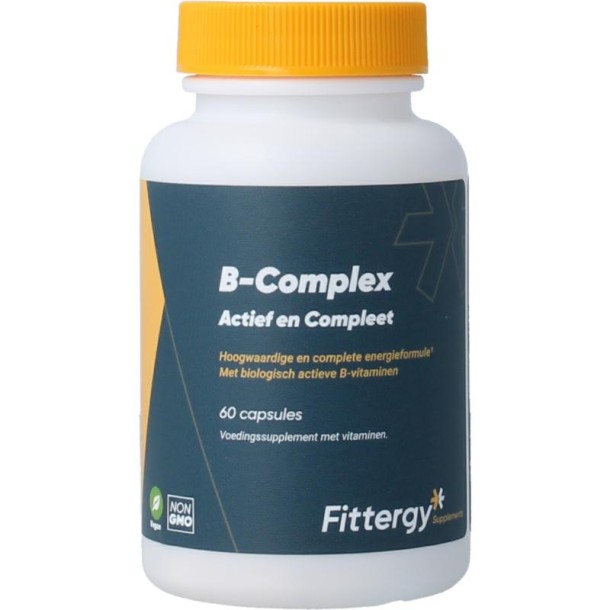 Fittergy B Complex actief & compleet (60 Capsules)