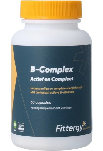 Fittergy B Complex actief & compleet (60 Capsules)