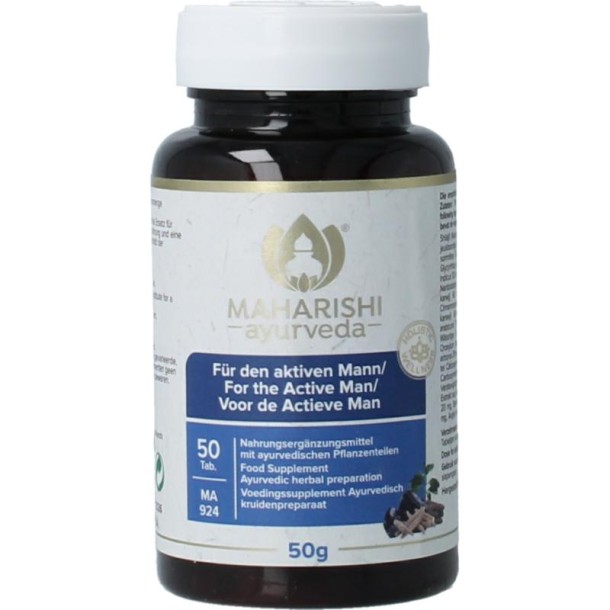 Maharishi Ayurv Actieve man (50 Tabletten)