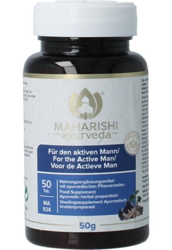 Maharishi Ayurv Actieve man (50 Tabletten)