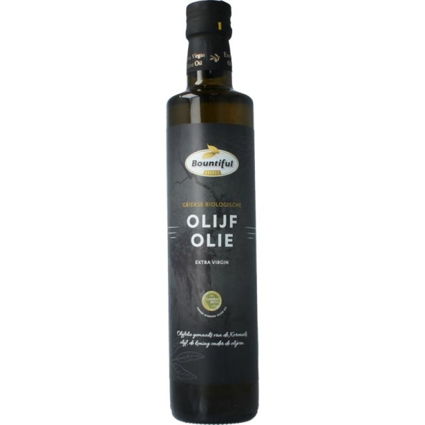 Bountiful Griekse olijfolie extra vierge bio (500 Milliliter)