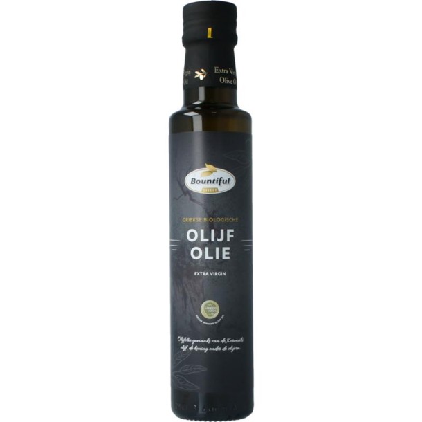 Bountiful Griekse olijfolie extra vierge bio (250 Milliliter)