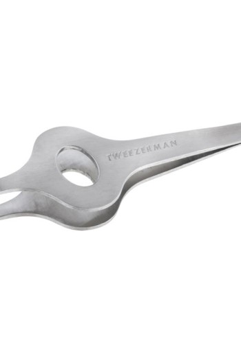 Tweezerman Slant tweezer classic with grip (1 Stuks)