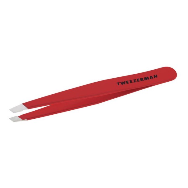 Tweezerman Slant tweezer signature red (1 Stuks)