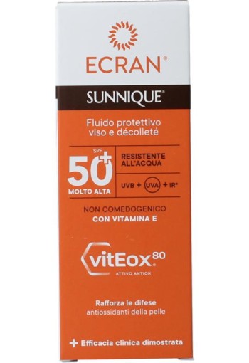 Ecran Sunique facial en decollete SPF50 (50 Milliliter)