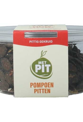 Met Pit Pompoenpitten pittig gekruid (150 Gram)