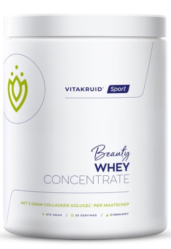 Vitakruid Beauty Whey protein met 5 gr Collageen Solugel (675 Gram)
