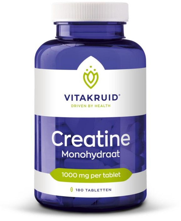 Vitakruid Creatine monohydraat 1000mg (180 Tabletten)