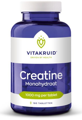 Vitakruid Creatine monohydraat 1000mg (180 Tabletten)