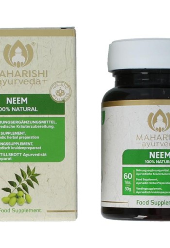 Maharishi Ayurv Neem ayurvedisch enkelvoudig kruid natuurlijk (60 Tabletten)