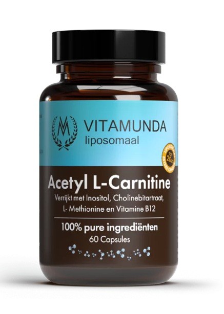 Vitamunda Liposomale acetyl L-Carnitine (60 Vegetarische capsules)