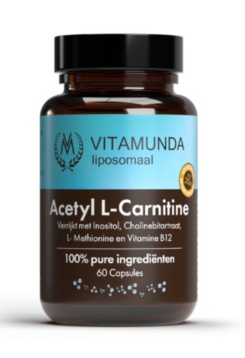 Vitamunda Liposomale acetyl L-Carnitine (60 Vegetarische capsules)