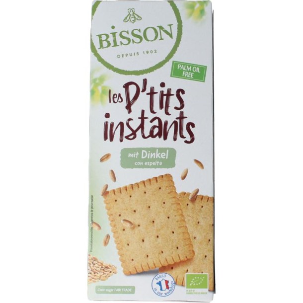 Bisson Les petits instants koekjes spelt bio (155 Gram)