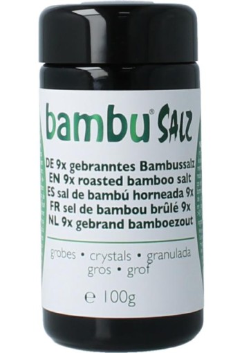 Bambu Salz Bamboezout grof 9x gebrand (100 Gram)