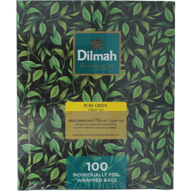 Dilmah Pure green tea (100 Zakjes)