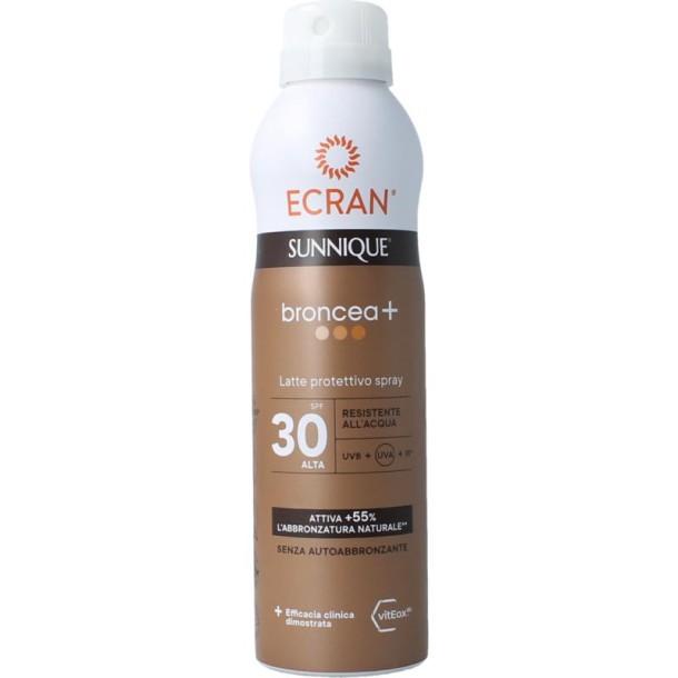 Ecran Broncea bruma milk spray SPF30 (250 Milliliter)