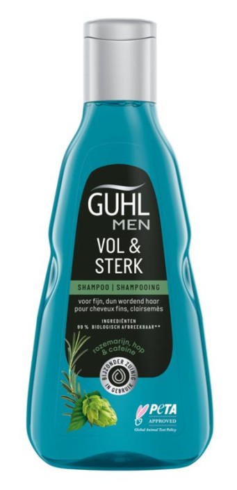 Guhl Man vol & sterk shampoo 250 Milliliter