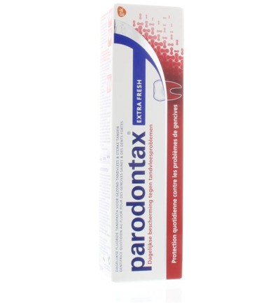 Parodontax Tandpasta Extra Fresh 75ml   3 stuks voor € 10,00