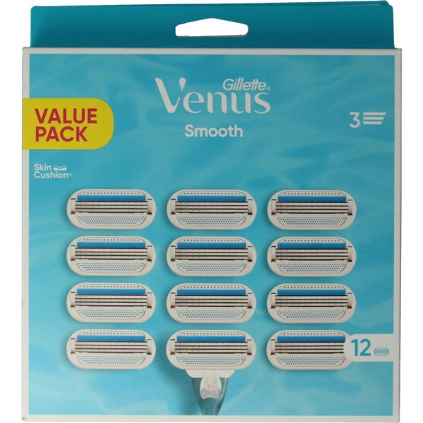 Gillette Venus smooth mesjes 12 Stuks