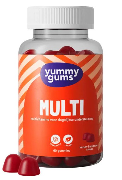 Yummygums Multi Suikervrij 60 stuks