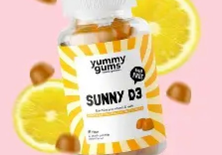Yummygums Sunny D3 Suikervrij 60 stuks  
