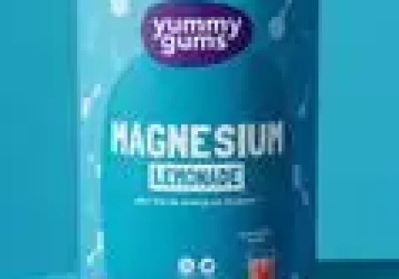Yummygums Magnesium Lemonade Suikervrij 240 GR