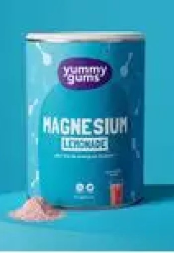 Yummygums Magnesium Lemonade Suikervrij 240 GR