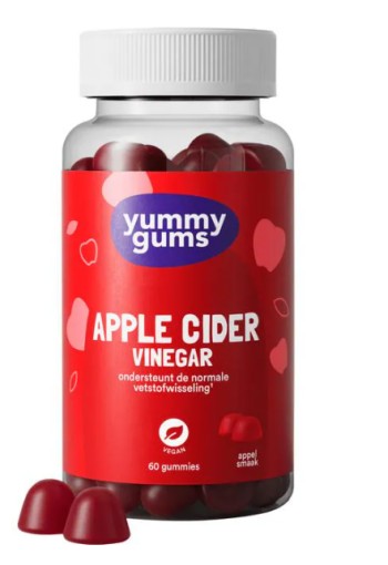 Yummygum Apple Cider Vinegar Gummies 30 stuks
