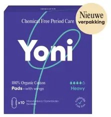 Yoni Maandverband Heavy 100% Biologisch Katoen