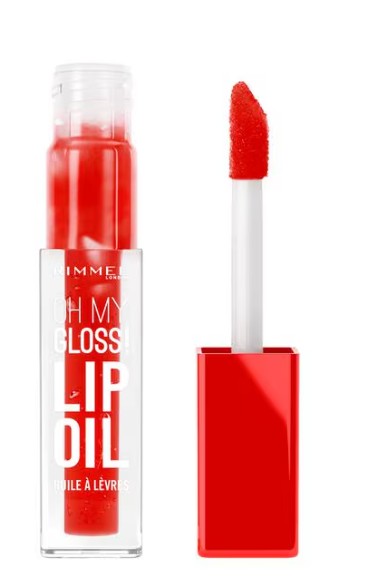 Rimmel Oh My Gloss! Lip Oil 004 Vivid Red