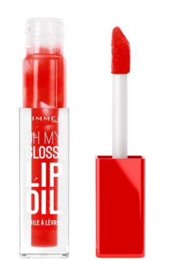 Rimmel Oh My Gloss! Lip Oil 004 Vivid Red