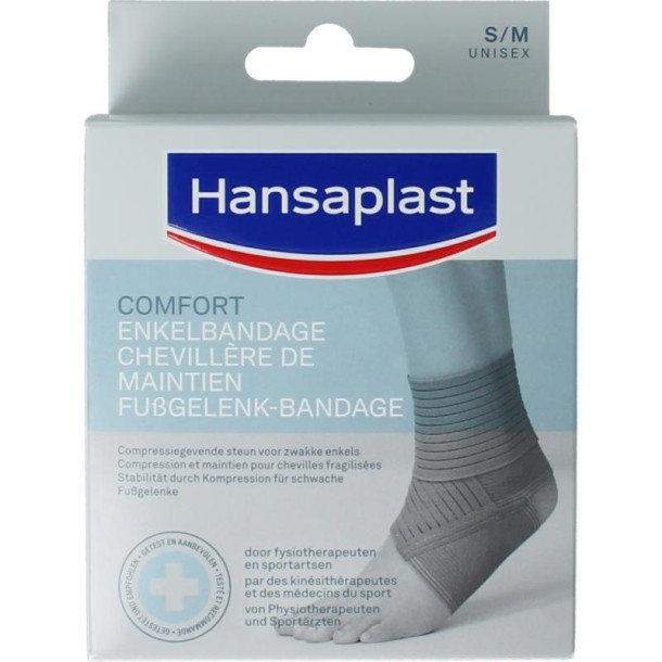 Hansaplast Sport enkel bandage S/M (1 Stuks)