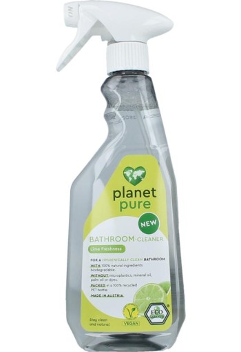 Planet Pure Badkamer reiniger lime (500 Milliliter)