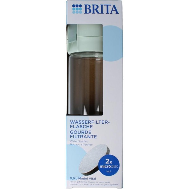 Brita Waterfles vital licht groen (1 Stuks)