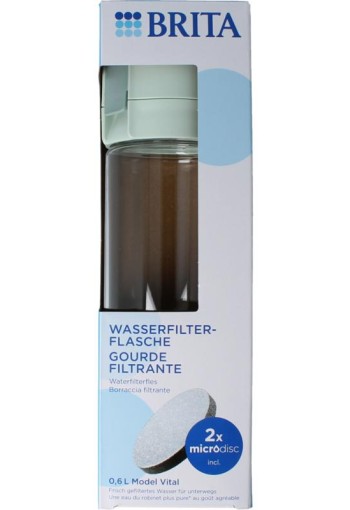 Brita Waterfles vital licht groen (1 Stuks)