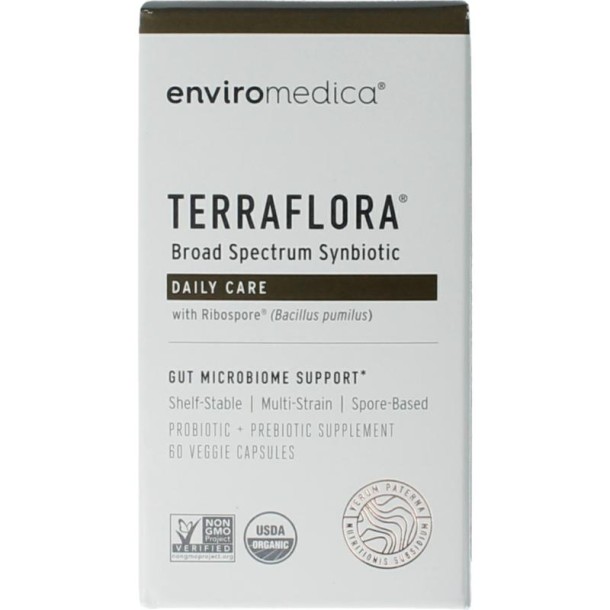 Terraflora Synbiotica daily care bio (60 Vegetarische capsules)