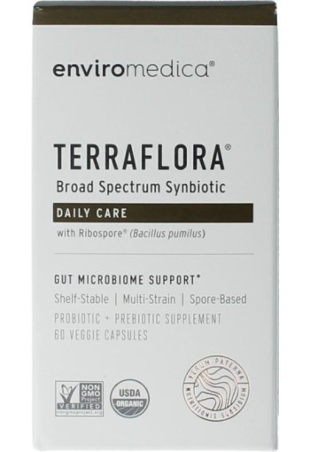 Terraflora Synbiotica daily care bio (60 Vegetarische capsules)