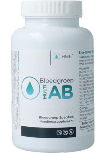 HME Bloedgroep multi AB (120 Capsules)