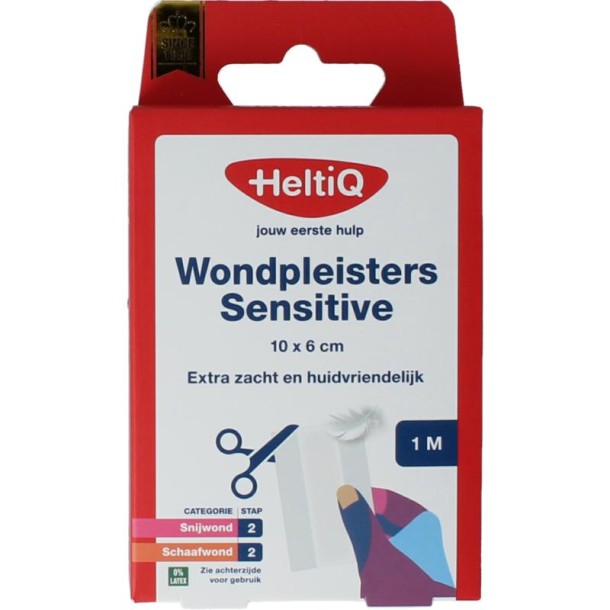 Heltiq Wondpleister sensitive 1mx6cm (1 Stuks)