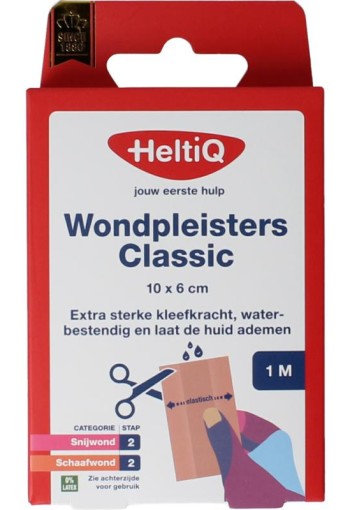Heltiq Wondpleister classic 10x6cm 1m (1 Stuks)